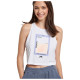 Bodytalk Γυναικεία αμάνικη μπλούζα Crop Top